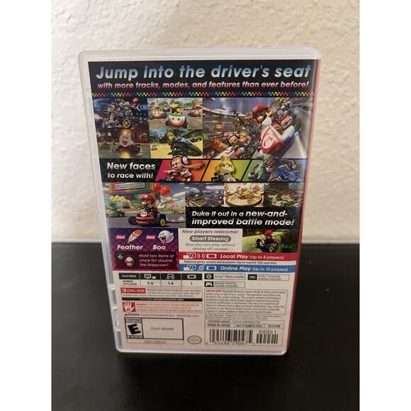 Mario Kart 8 Deluxe For Nintendo Switch Case Only! - Picture 3 of 4